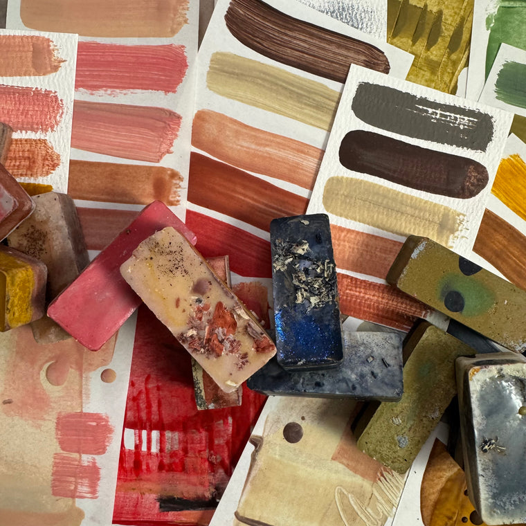 #tracibautistaCOLOR EIGHT collection: WOVEN HERstories PIGMENT BARS box