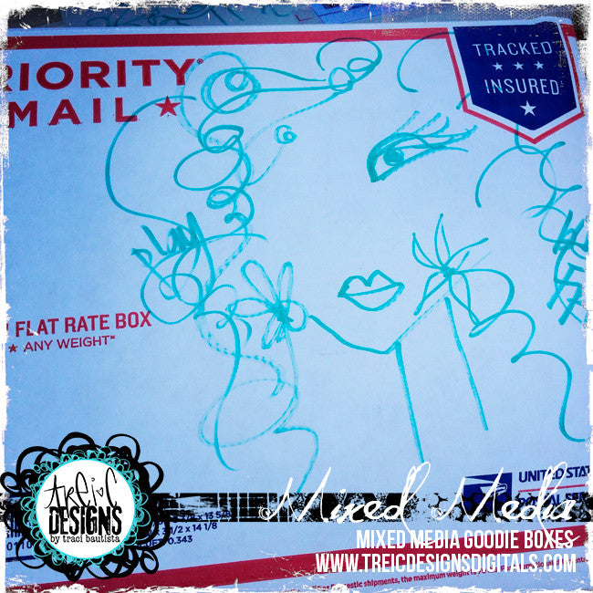 mixed media GOODIES box XL {studio destash}