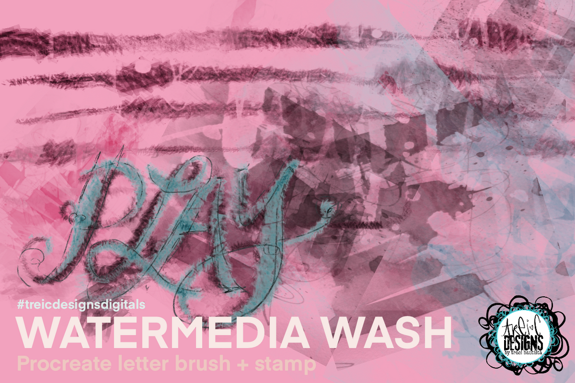 #digitalCANVAS3 Procreate brush set {mixed media kit}