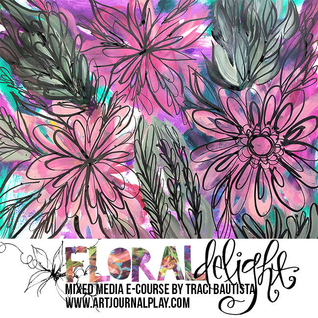 FLORAL delight: FREESTYLE BLOOMS e-course