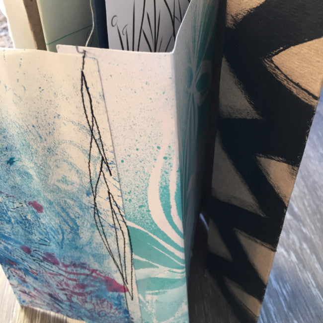 {explorer} FREE spirit handmade art journal by traci bautista