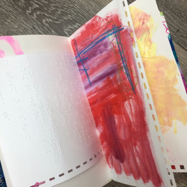 {FLORAL delight} FREE spirit handmade art journal by traci bautista