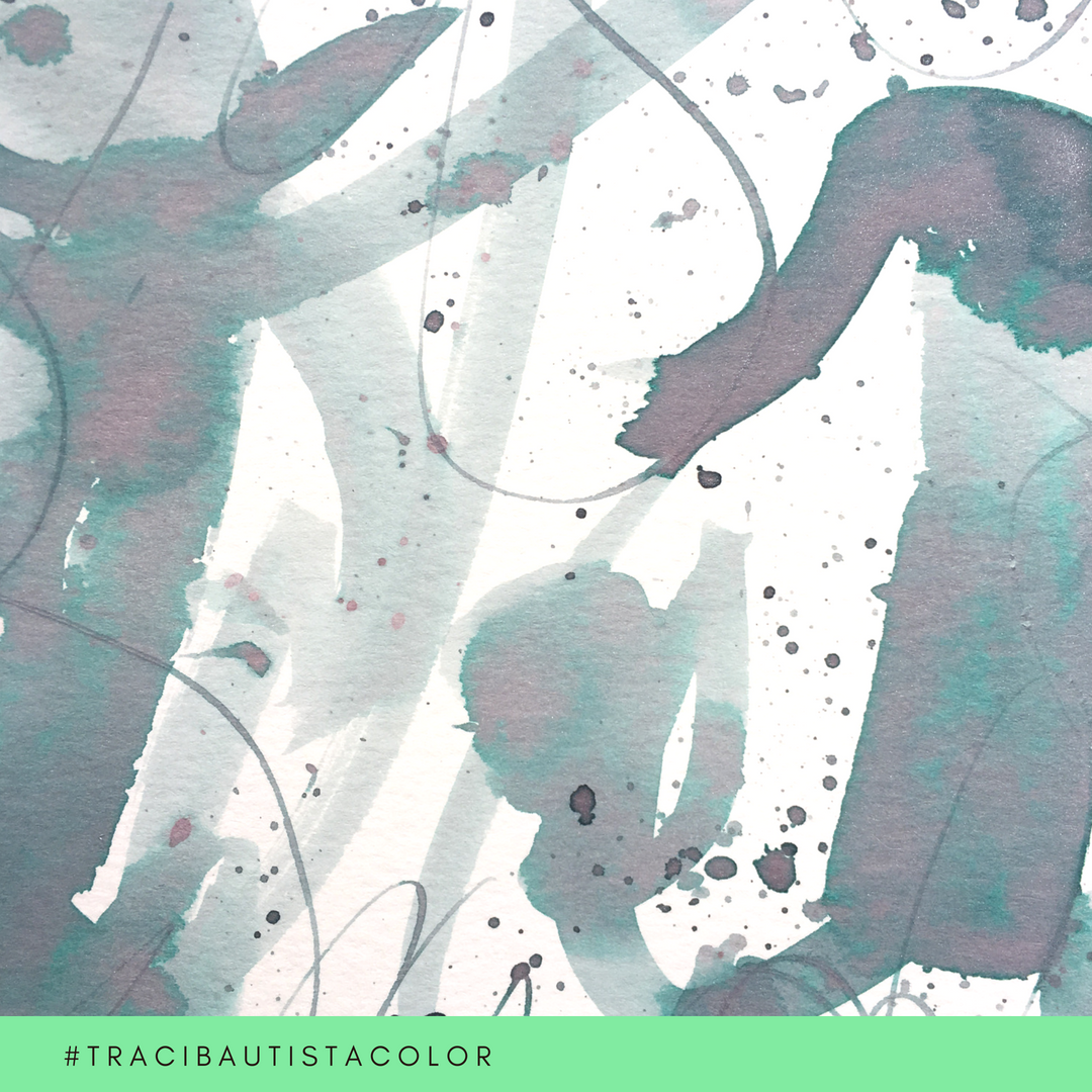 #tracibautistaCOLOR ~ MERMAID TAILS artisan ink 4 set {15ml}