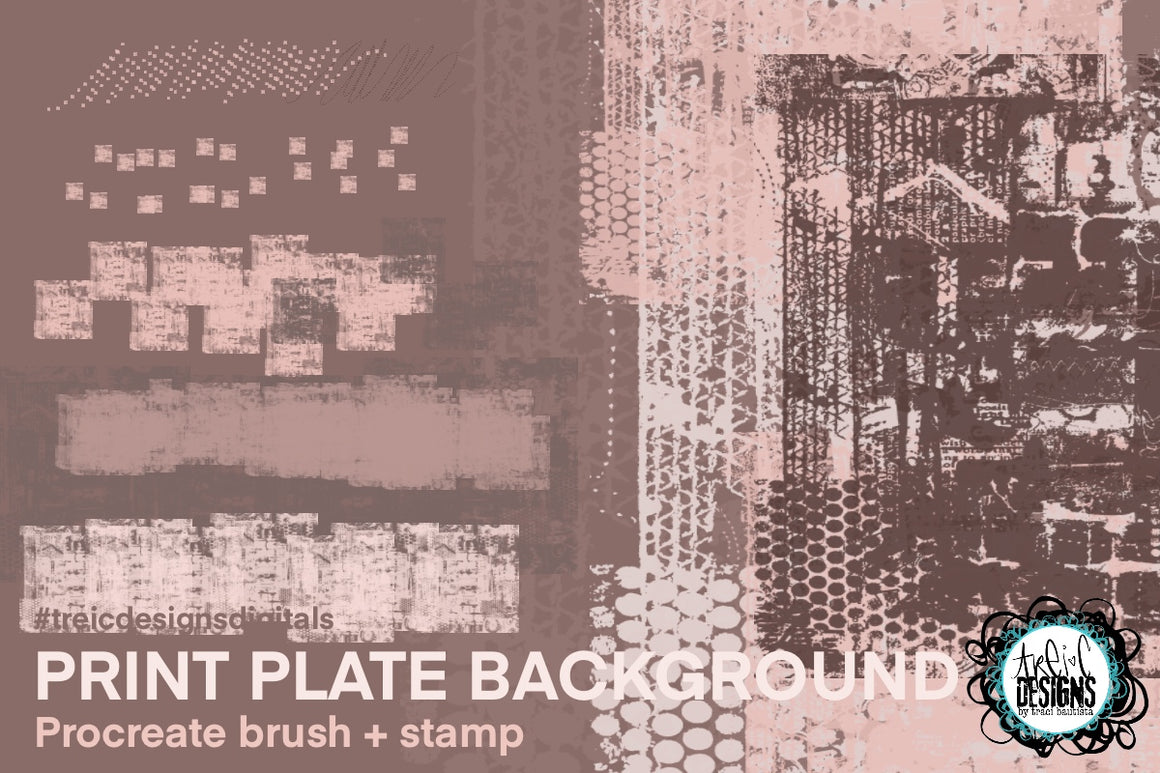 #digitalCANVAS3 Procreate brush set {mixed media kit}