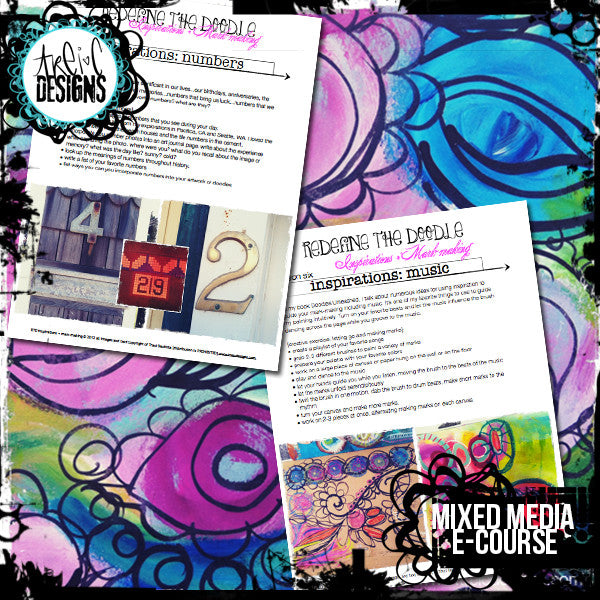 REDEFINE the Doodle: inspirations + mark-making online workshop