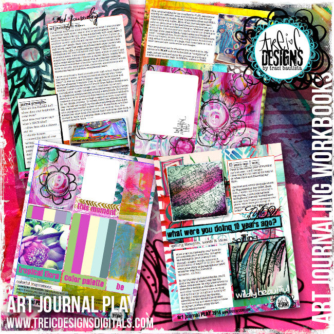 art.journal.PLAY mixed media lab ALL-ACCESS PASS {1 year}