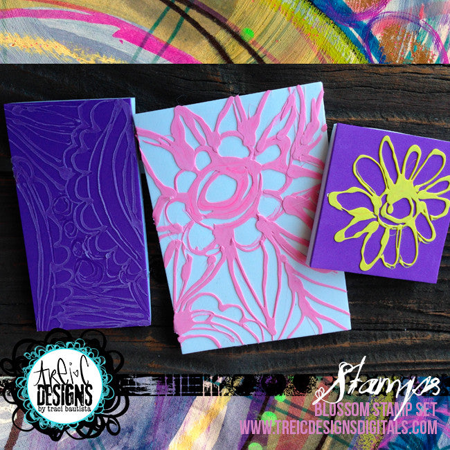 BLOSSOM stamp set