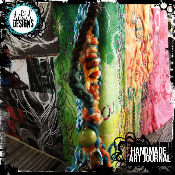 circles+stitches handmade art journal