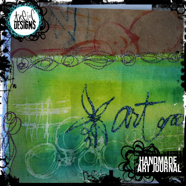 circles+stitches handmade art journal