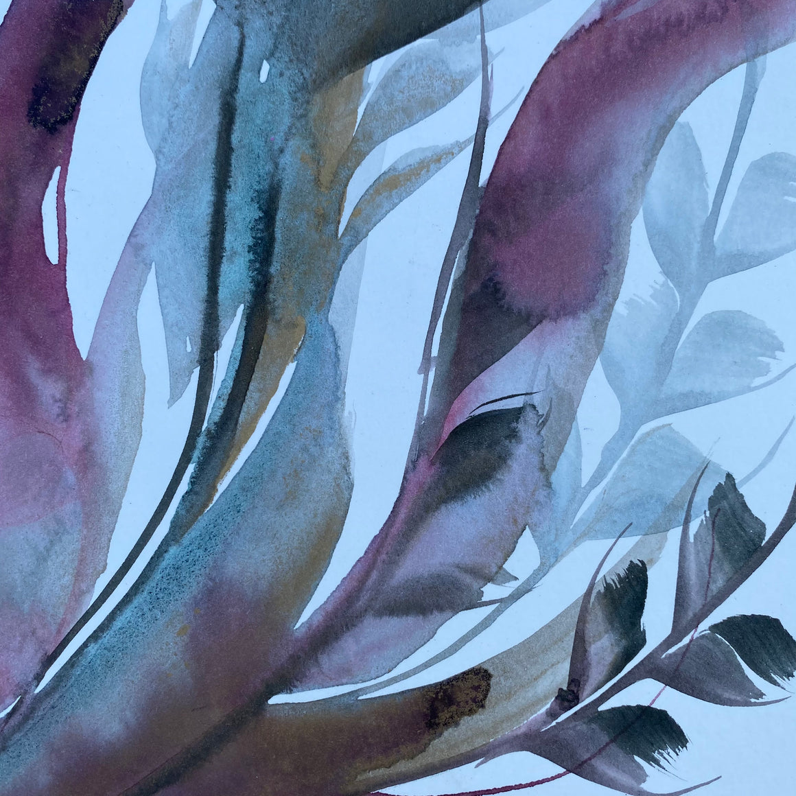 SUNRISE STUDIO hand-mixed #tracibautistaCOLOR pigment kit + paint swatching workshop