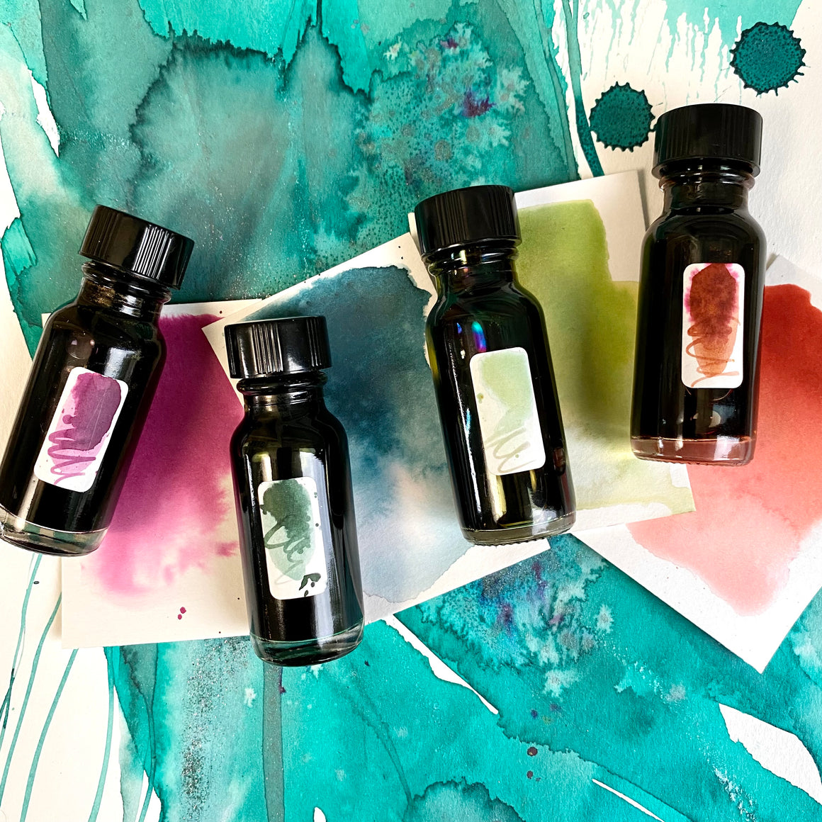 #tracibautistaCOLOR ~ LANIKAI SUNRISE artisan ink 4-set