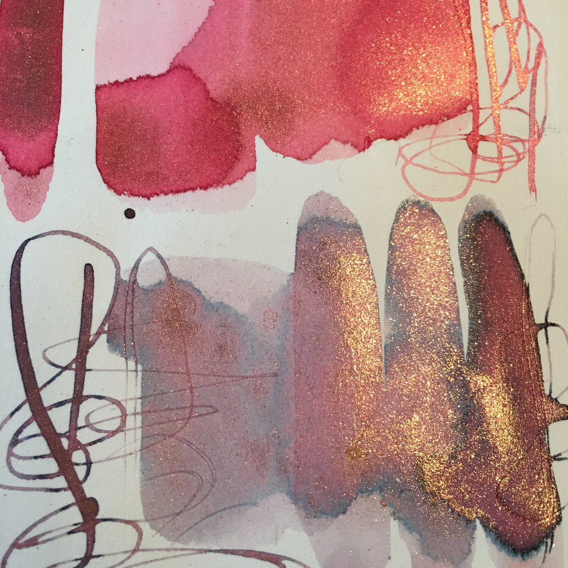 #tracibautistaCOLOR ~ winter WONDER artisan calligraphy ink 3 set