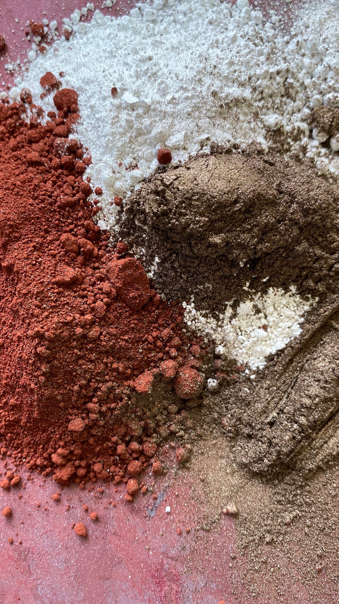 SUNRISE STUDIO hand-mixed #tracibautistaCOLOR pigment kit + paint swatching workshop