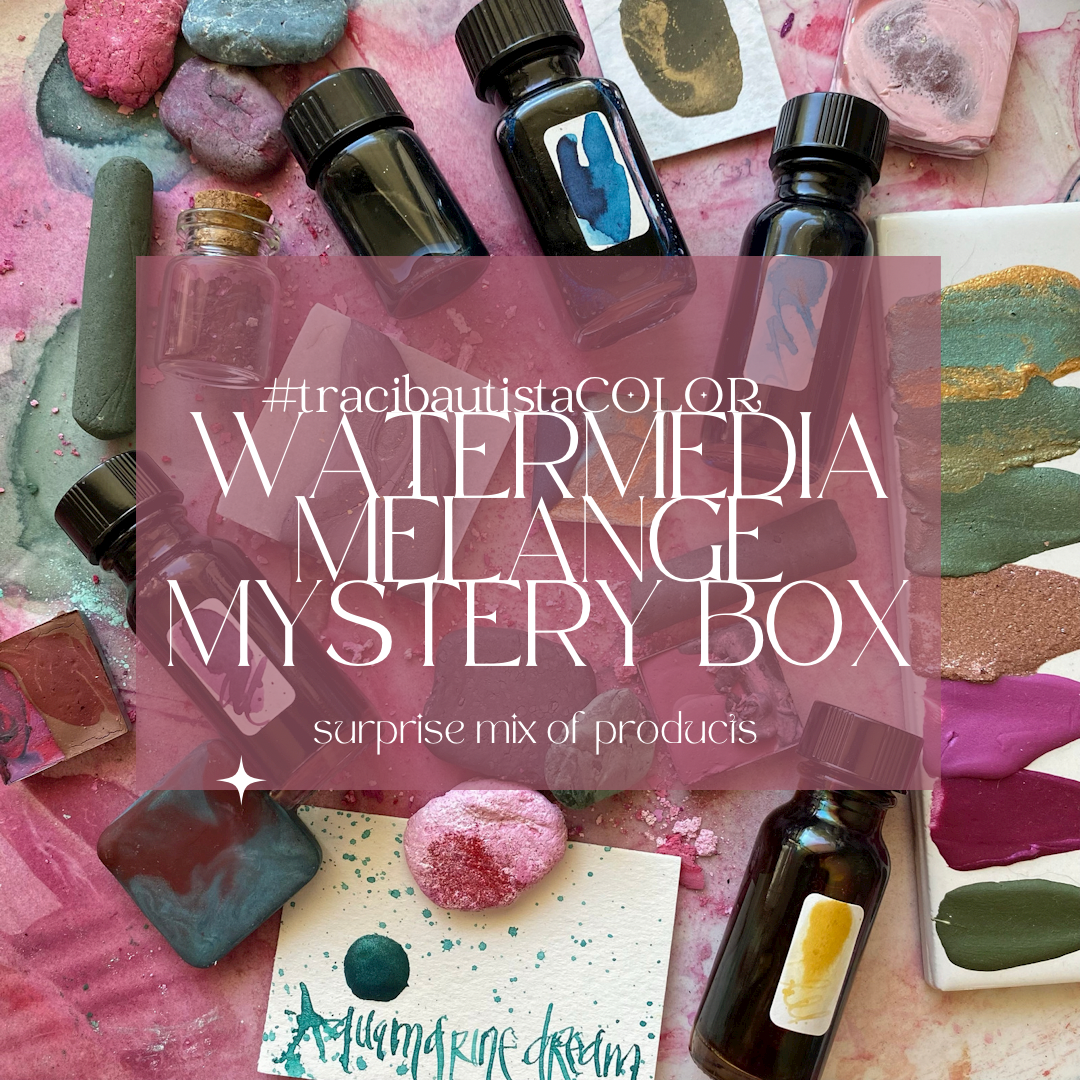 #tracibautistaCOLOR ~ ARTISAN’S choice HOLIDAY WATERMEDIA MÉLANGE MYSTERY BOX