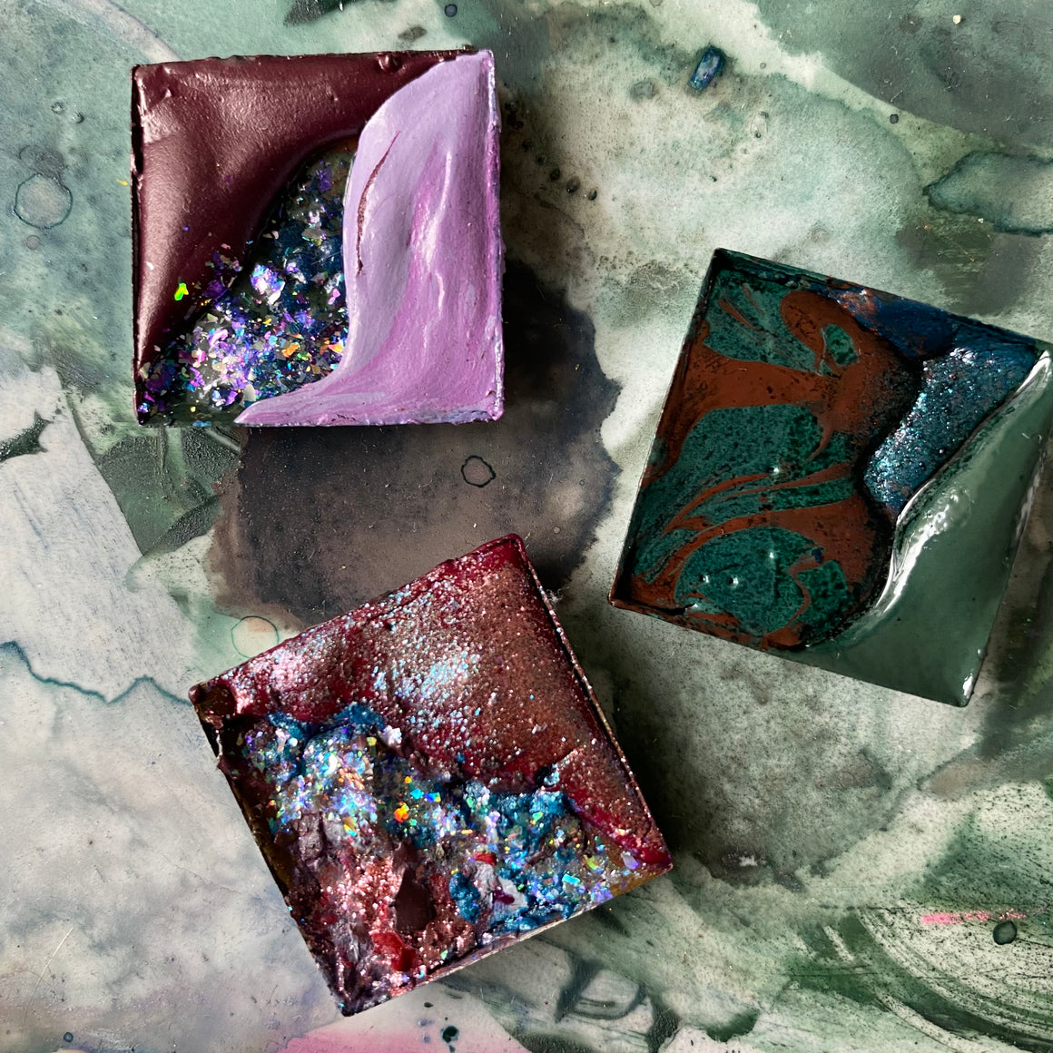 #tracibautistaCOLOR ~ {LANIKAI} handcrafted watercolor 2-set