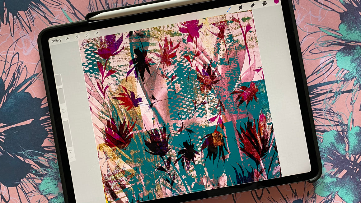 Procreate Pattern 5x workshop