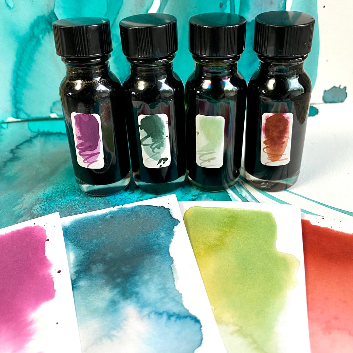 #tracibautistaCOLOR ~ LANIKAI SUNRISE artisan ink 4-set