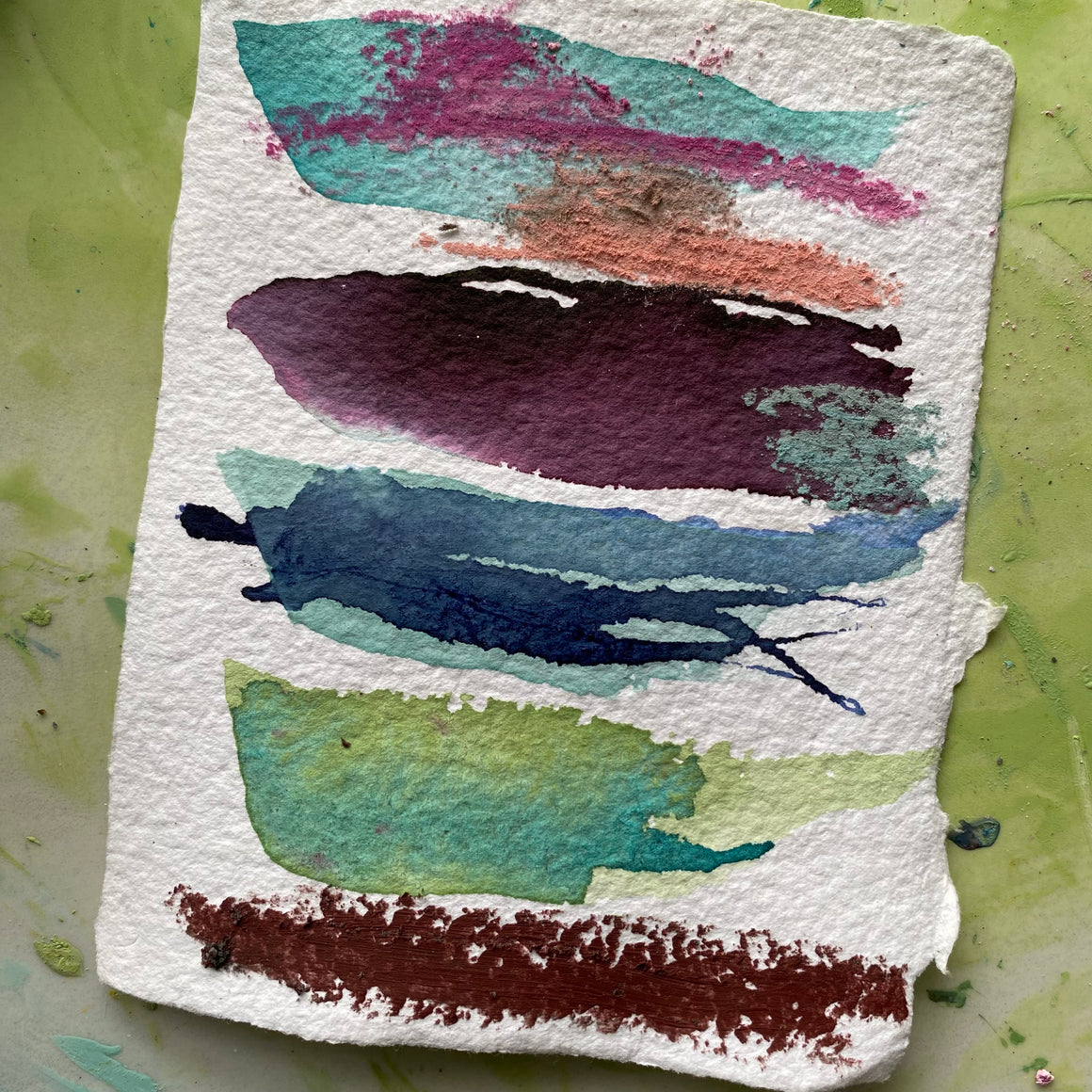 #tracibautistaCOLOR WANDER pigment bars {4-set}