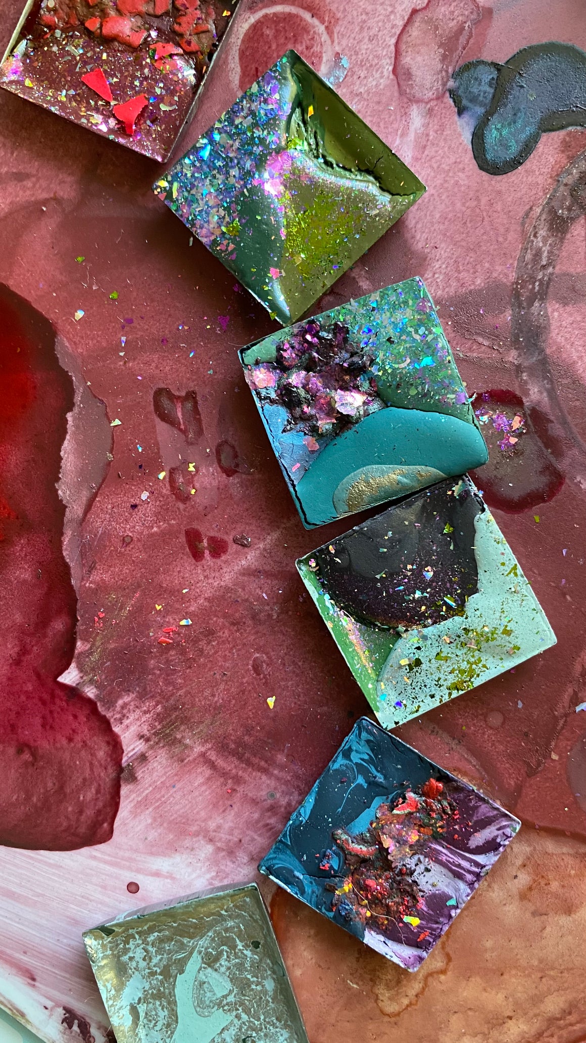 #tracibautistaCOLOR ~ {kaleidoscope florals} handcrafted watercolor 2-set