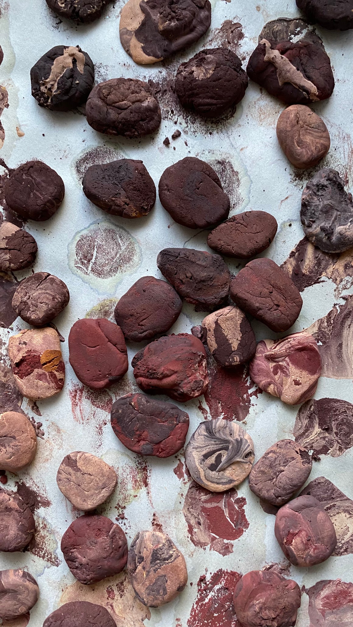 #tracibautistaCOLOR ~ WILD BLOOMS pigment stones {5-set}