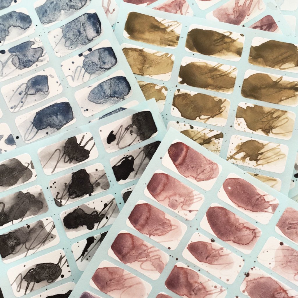 #tracibautistaCOLOR ~ PARIS handcrafted 4-set ink collection {15ml)