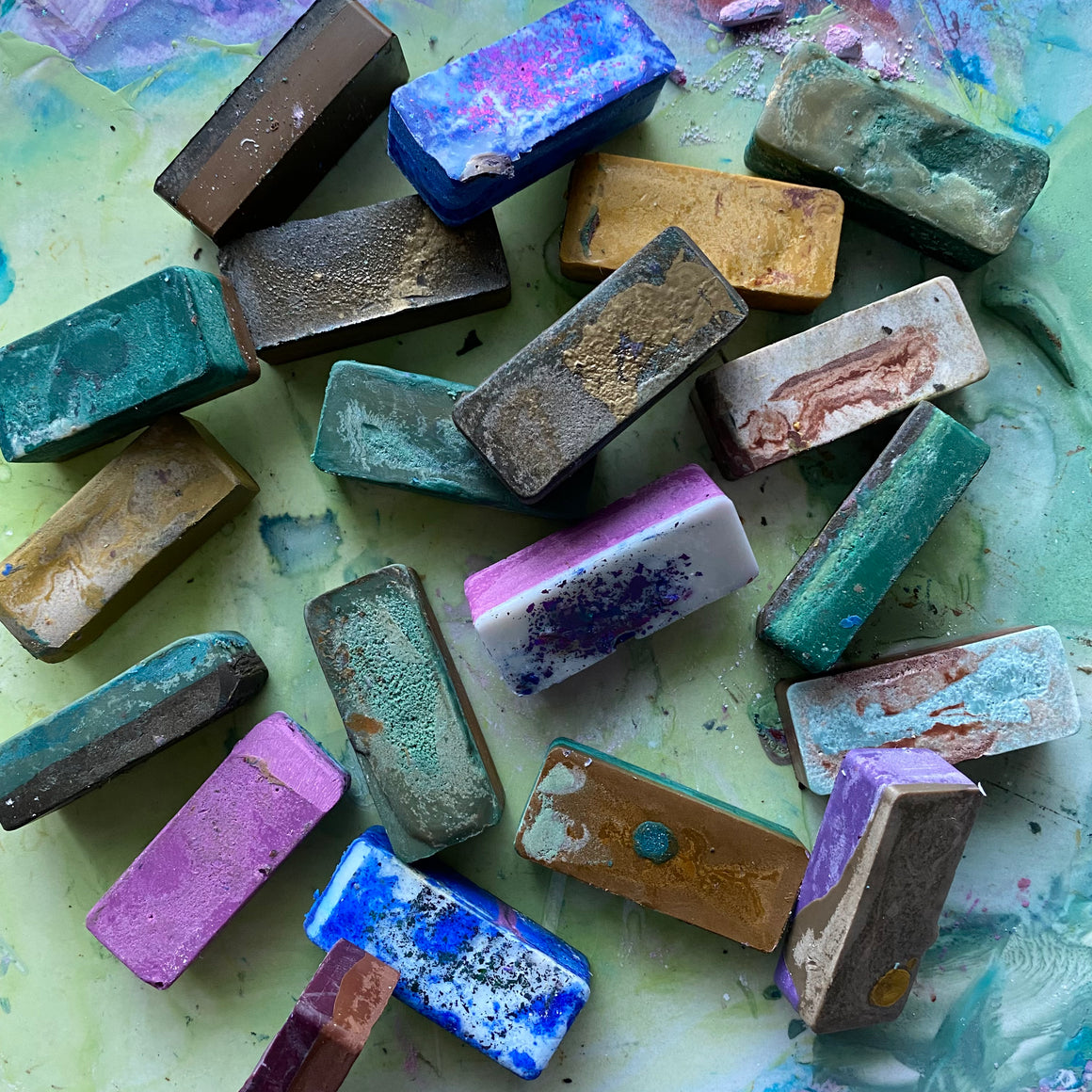 #tracibautistaCOLOR WANDER pigment bars {4-set}