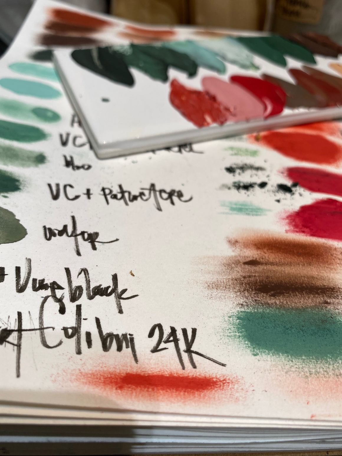 #tracibautistaCOLOR ~ WILD BLOOMS pigment stones {5-set}