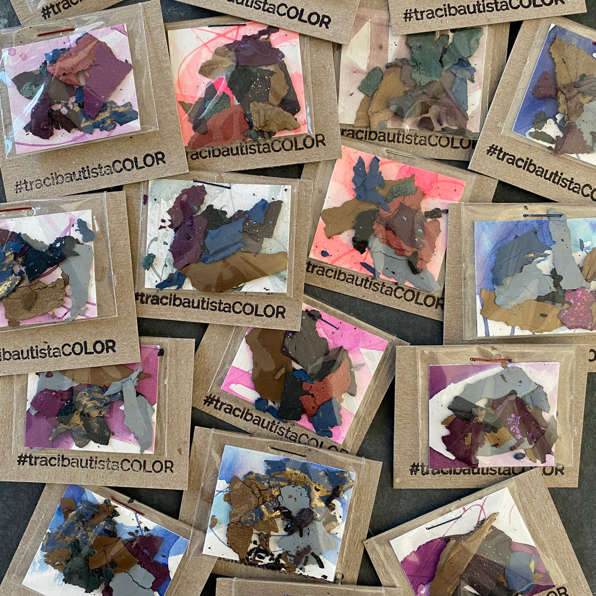 #tracibautistaCOLOR ~ HOLIDAY 2020 watercolor XL flakes