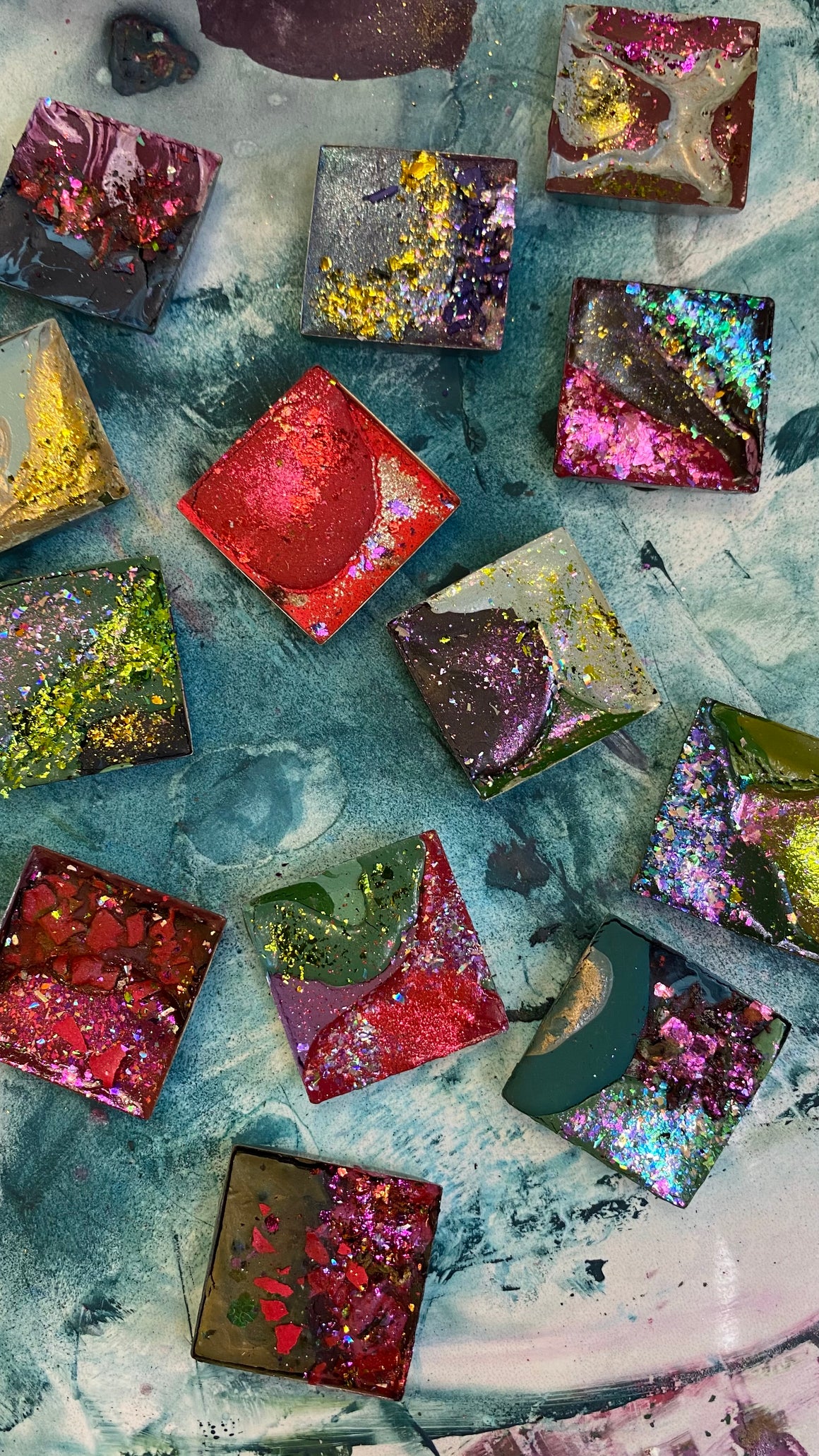 #tracibautistaCOLOR ~ {kaleidoscope florals} handcrafted watercolor 2-set