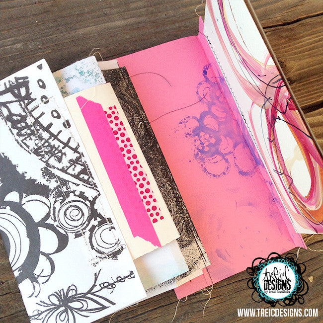 imagine butterfly handmade art journal