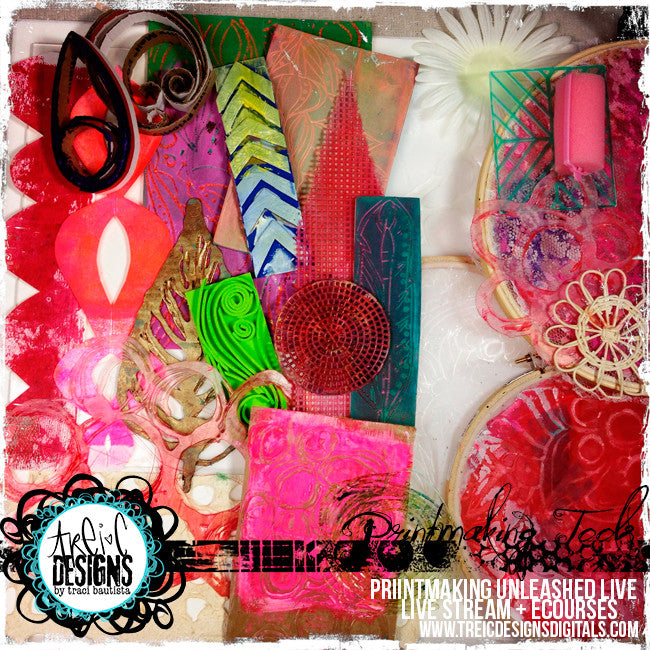 Printmaking Unleashed LIVE online program {bundle}