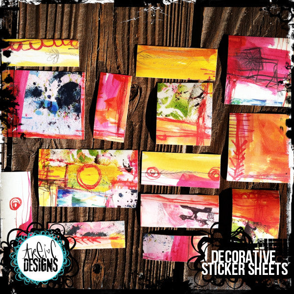 sunrise sticker sheets